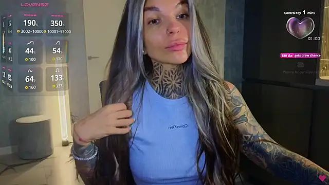 Snapshot of tattooedBabyy chatting on September 14, 2025, 7:29 am tattooedBabyy online show from September 14, 2025, 7:29 am