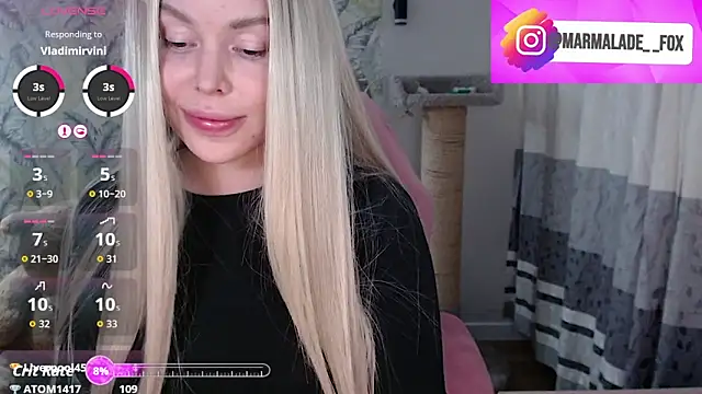 Marmalade Fox online show from March 6, 2026, 3:52 pm