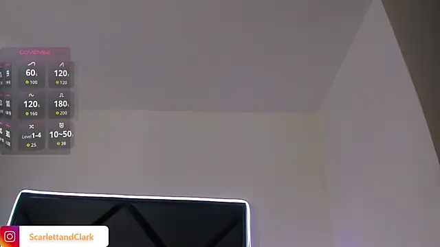 ScarlettAndClark online show from October 27, 2025, 8:35 pm