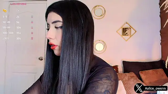 Aliceowenn online show from September 19, 2025, 9:04 pm