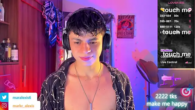 Snapshot of marckalexis chatting on June 29, 2026, 11:05 pm marckalexis online show from June 29, 2026, 11:05 pm