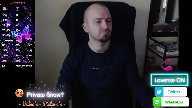 RealManHaveHairy online show from May 22, 2026, 5:51 pm