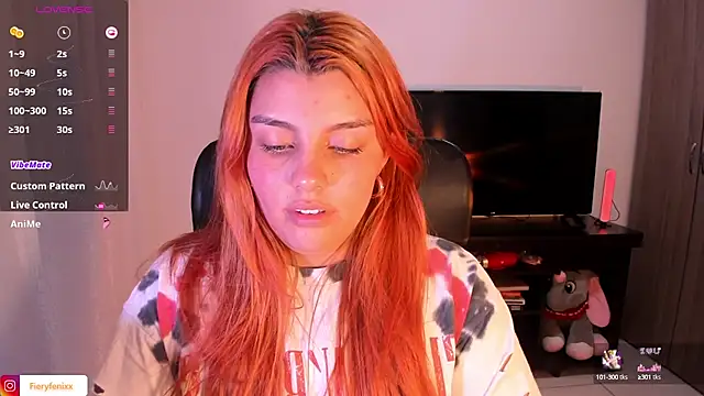 Snapshot of Fieryfenixx chatting on December 8, 2024, 10:41 am Fieryfenixx online show from December 8, 2024, 10:41 am