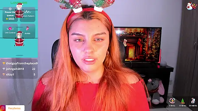 Snapshot of Fieryfenixx chatting on December 19, 2024, 7:18 am Fieryfenixx online show from December 19, 2024, 7:18 am