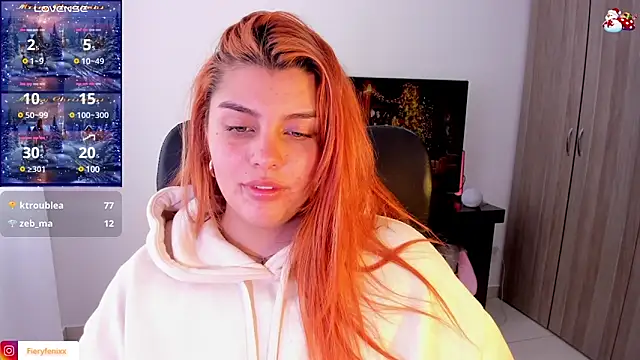 Snapshot of Fieryfenixx chatting on December 21, 2024, 5:18 pm Fieryfenixx online show from December 21, 2024, 5:18 pm