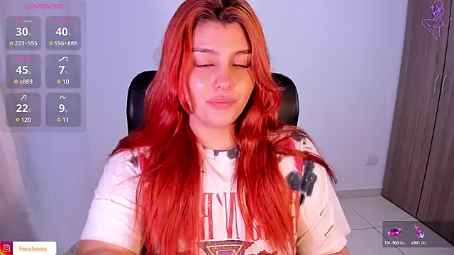 Snapshot of Fieryfenixx chatting on January 25, 2025, 12:59 am Fieryfenixx online show from January 25, 2025, 12:59 am