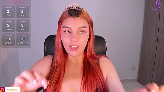 Snapshot of Fieryfenixx chatting on February 2, 2025, 5:53 am Fieryfenixx online show from February 2, 2025, 5:53 am