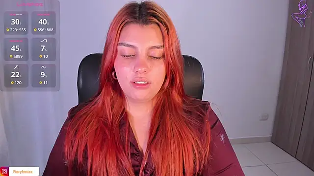 Snapshot of Fieryfenixx chatting on February 3, 2025, 3:09 am Fieryfenixx online show from February 3, 2025, 3:09 am