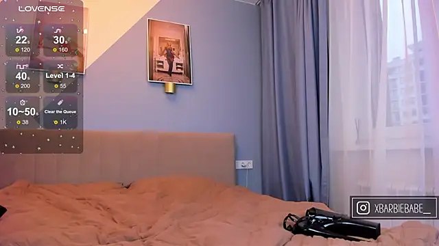 XBarbieBabeX online show from March 26, 2026, 7:47 am