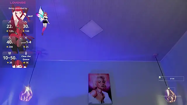 ScarletGV online show from December 5, 2025, 5:49 am