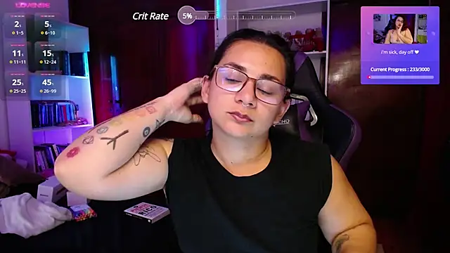 Snapshot of Amarantha_666 chatting on January 23, 2025, 2:12 am Amarantha 666 online show from January 23, 2025, 2:12 am