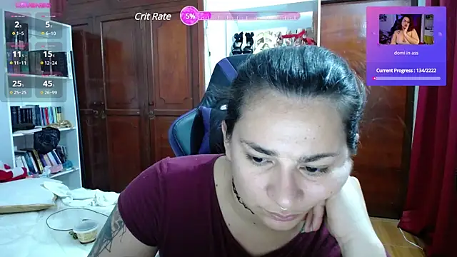 Snapshot of Amarantha_666 chatting on February 7, 2025, 9:58 pm Amarantha 666 online show from February 7, 2025, 9:58 pm