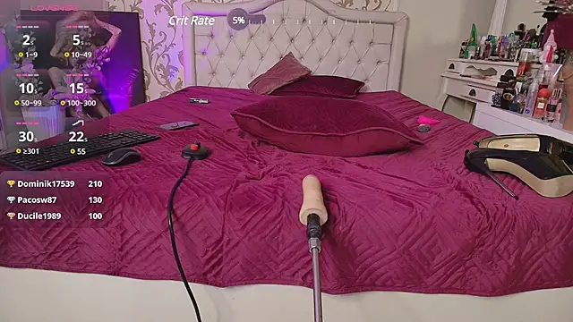 RosaCatalleya online show from February 9, 2025, 8:33 am