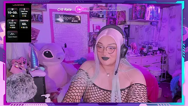 Snapshot of MegariaB chatting on February 14, 2025, 4:26 am MegariaB online show from February 14, 2025, 4:26 am