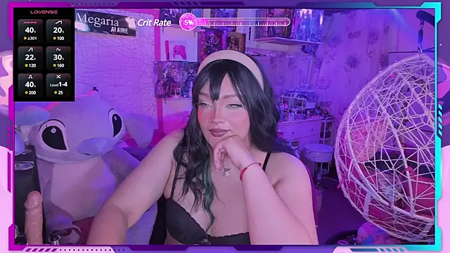 Snapshot of MegariaB chatting on March 2, 2025, 4:50 am MegariaB online show from March 2, 2025, 4:50 am