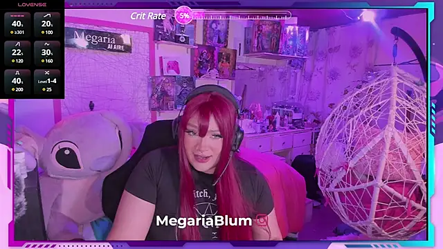 Snapshot of MegariaB chatting on March 17, 2025, 4:40 am MegariaB online show from March 17, 2025, 4:40 am