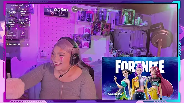 Snapshot of MegariaB chatting on October 7, 2025, 4:09 am MegariaB online show from October 7, 2025, 4:09 am