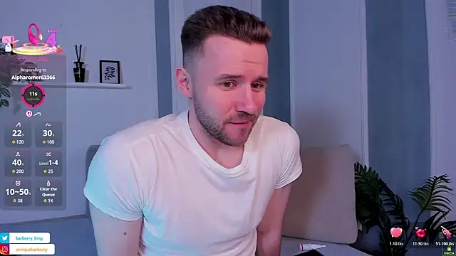 EnriqueBarberry online show from April 11, 2026, 5:23 am