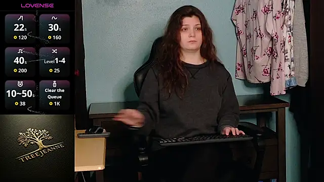 TreeJeanne online show from February 21, 2026, 9:38 pm