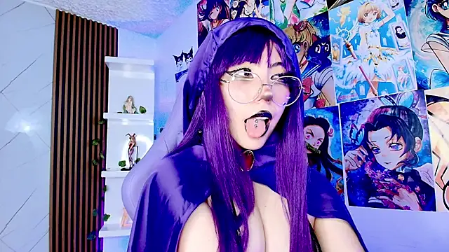 Snapshot of Purplee_Baby chatting on September 20, 2025, 12:44 am Purplee Baby online show from September 20, 2025, 12:44 am