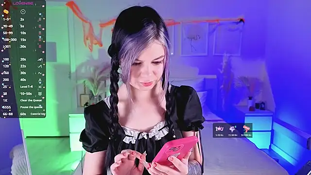 Lil Amelie online show from October 30, 2025, 8:49 am