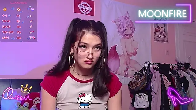 Snapshot of moonfiredancer chatting on December 23, 2025, 2:31 am moonfiredancer online show from December 23, 2025, 2:31 am