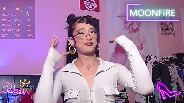 Snapshot of moonfiredancer chatting on January 8, 2026, 12:35 am moonfiredancer online show from January 8, 2026, 12:35 am