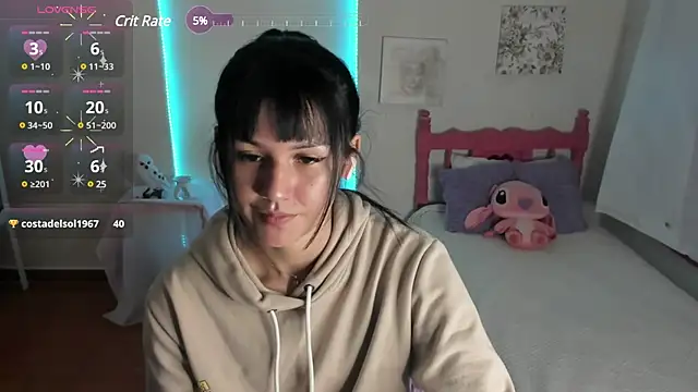 cute roxy online show from February 1, 2025, 1:02 am