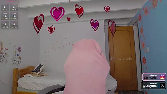 leslyyu online show from February 12, 2025, 5:48 pm