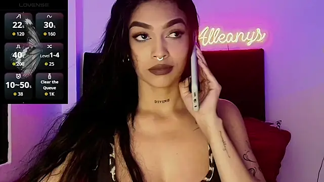 Alleanys Cristal online show from March 5, 2026, 7:54 pm