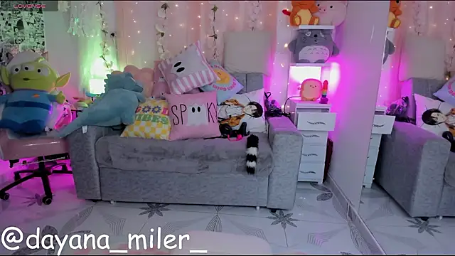  dayana miler online show from March 9, 2026, 11:53 pm