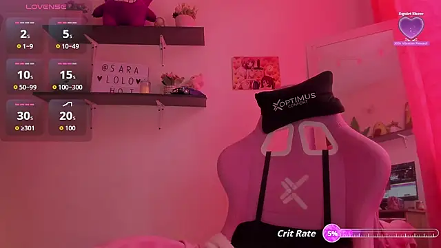 saralolo420 online show from February 8, 2026, 6:22 pm