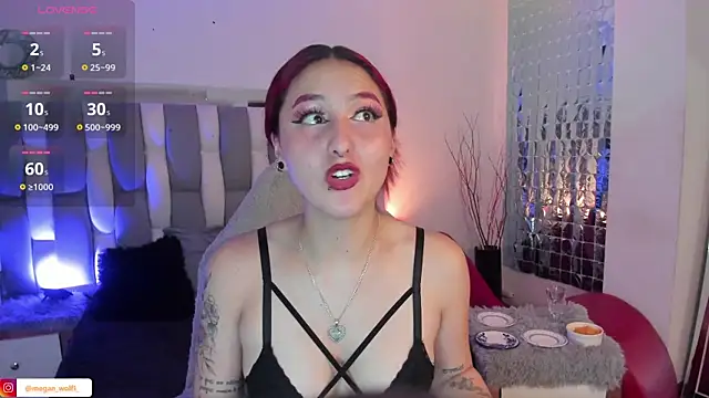 Snapshot of Megan_wolf1_ chatting on December 27, 2024, 10:01 am Megan wolf1  online show from December 27, 2024, 10:01 am