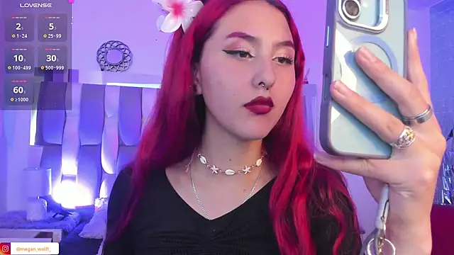 Snapshot of Megan_wolf1_ chatting on March 13, 2025, 7:20 am Megan wolf1  online show from March 13, 2025, 7:20 am
