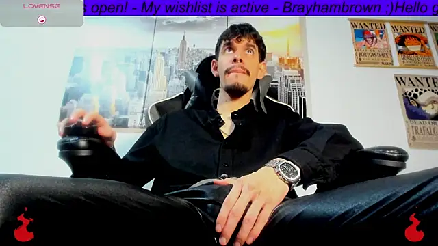Snapshot of BRAYHAMBROWN chatting on June 14, 2026, 12:30 am BRAYHAMBROWN online show from June 14, 2026, 12:30 am
