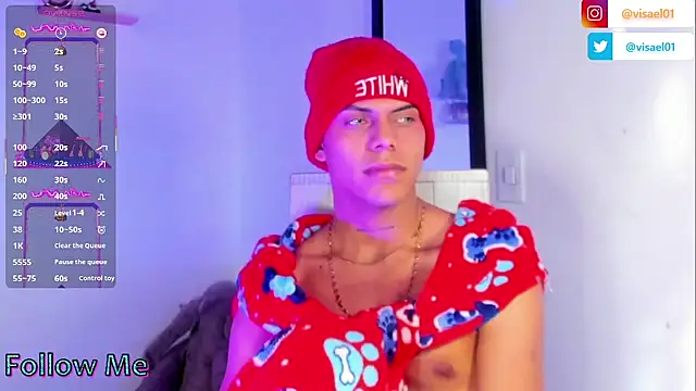 Snapshot of visaelX chatting on March 6, 2025, 12:52 pm visaelX online show from March 6, 2025, 12:52 pm