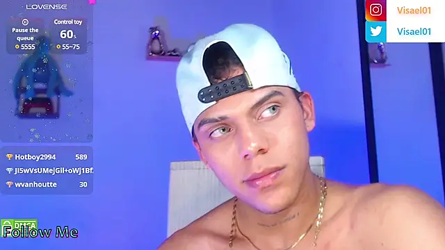 Snapshot of visaelX chatting on March 17, 2025, 9:23 pm visaelX online show from March 17, 2025, 9:23 pm