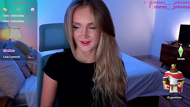 Snapshot of PrincessVS chatting on May 31, 2026, 11:39 am PrincessVS online show from May 31, 2026, 11:39 am