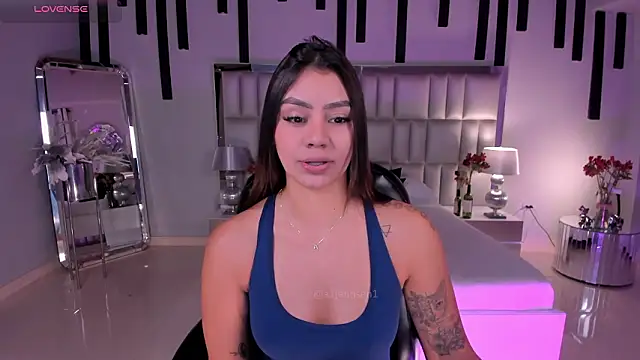 Snapshot of AllyJensen chatting on February 16, 2026, 10:22 am AllyJensen online show from February 16, 2026, 10:22 am