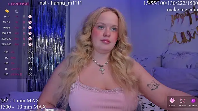 Snapshot of HANNA_MONTANAS chatting on March 14, 2026, 6:13 pm HANNA MONTANAS online show from March 14, 2026, 6:13 pm
