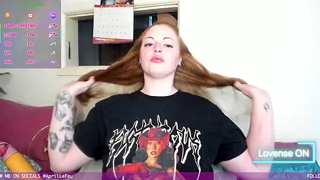 Snapshot of aaprill chatting on February 1, 2026, 8:13 am aaprill online show from February 1, 2026, 8:13 am