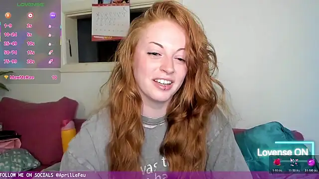 Snapshot of aaprill chatting on February 15, 2026, 8:57 am aaprill online show from February 15, 2026, 8:57 am