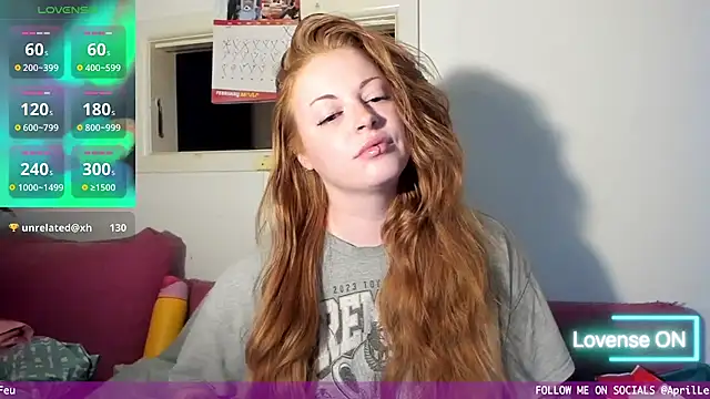 Snapshot of aaprill chatting on February 23, 2026, 8:55 am aaprill online show from February 23, 2026, 8:55 am