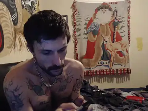 hungandtatted666 online show from January 25, 2025, 3:51 am