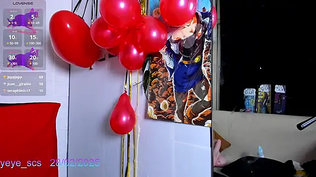 Snapshot of Yeye_scs chatting on February 28, 2025, 3:26 pm Yeye scs online show from February 28, 2025, 3:26 pm