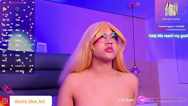 blue koi online show from January 20, 2025, 9:53 pm