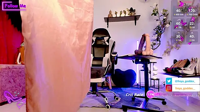 freya goddes  online show from March 6, 2026, 1:18 pm