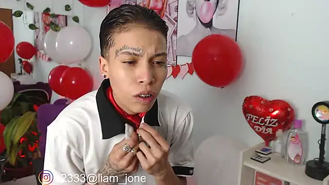 Jonesliam23 online show from February 13, 2025, 10:00 pm