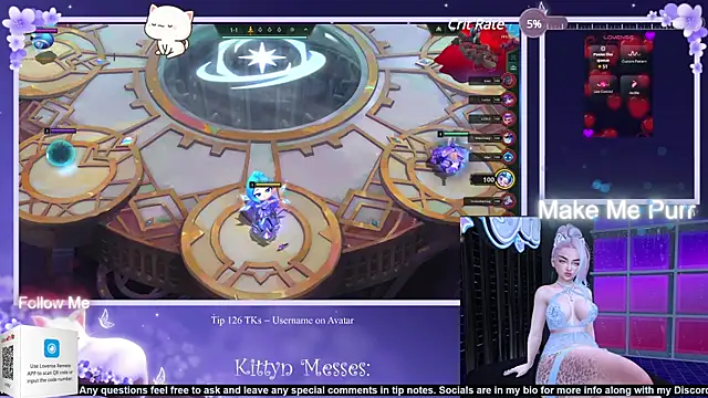 Snapshot of SassyKittyn chatting on March 14, 2025, 5:48 am SassyKittyn online show from March 14, 2025, 5:48 am