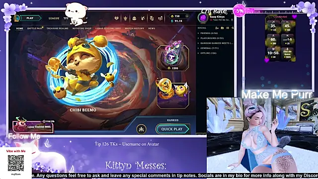 Snapshot of SassyKittyn chatting on March 20, 2025, 4:29 am SassyKittyn online show from March 20, 2025, 4:29 am